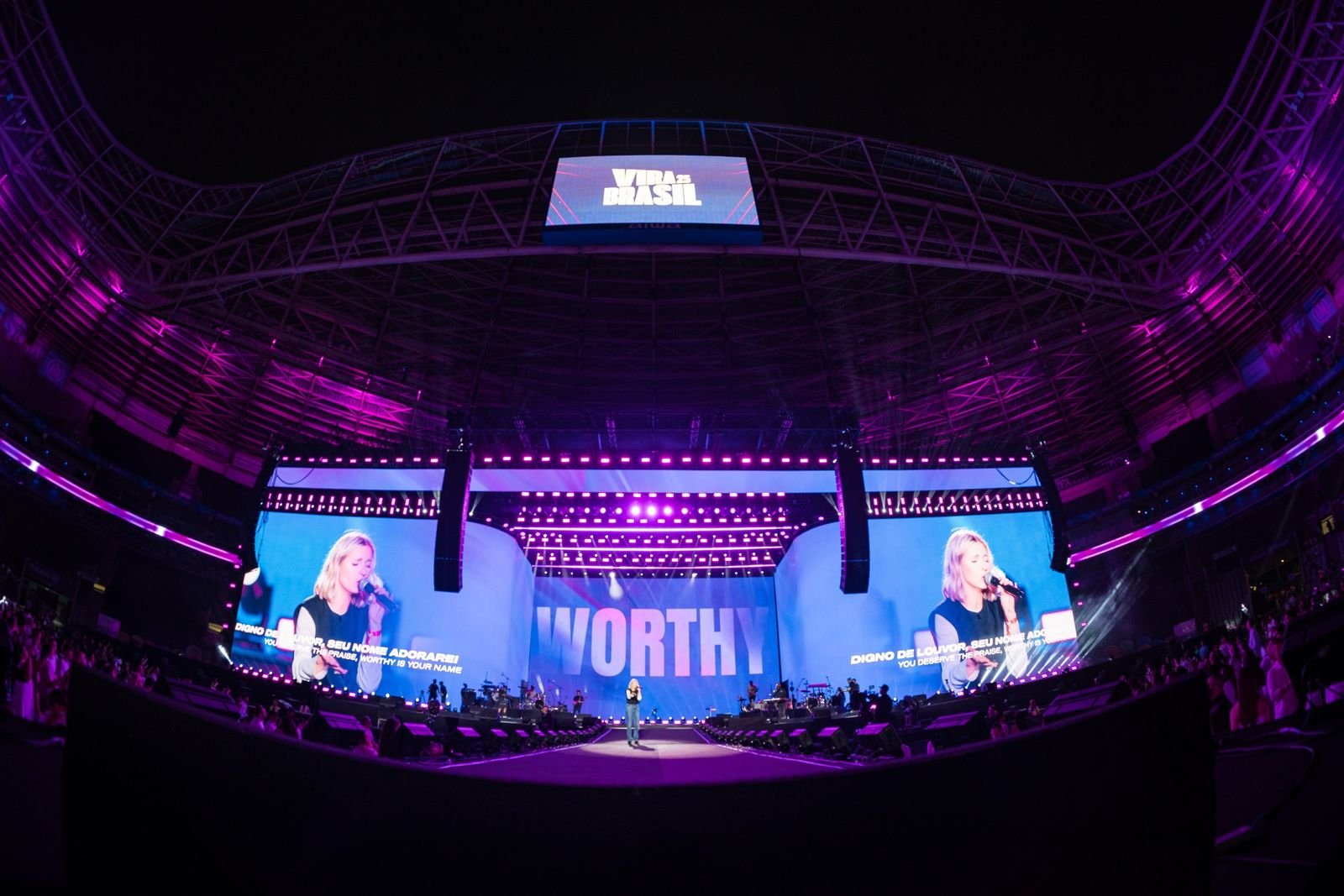 Tiffany Hudson · Vira Brasil 2025 · Allianz Parque